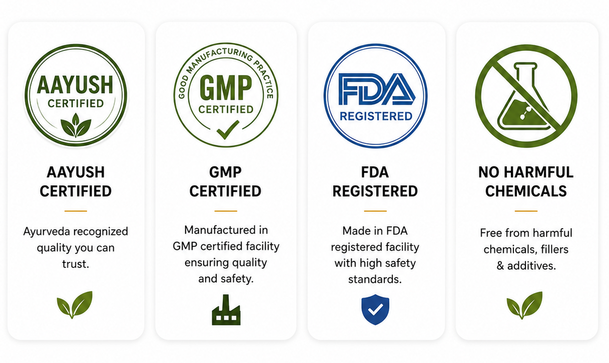 graphic for 'Why Trust Night Love?' with certification logos and text on a white background.